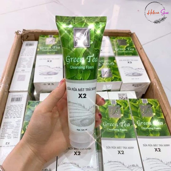 [Chính Hãng] Sữa rửa mặt trà xanh X2 A cosmetics