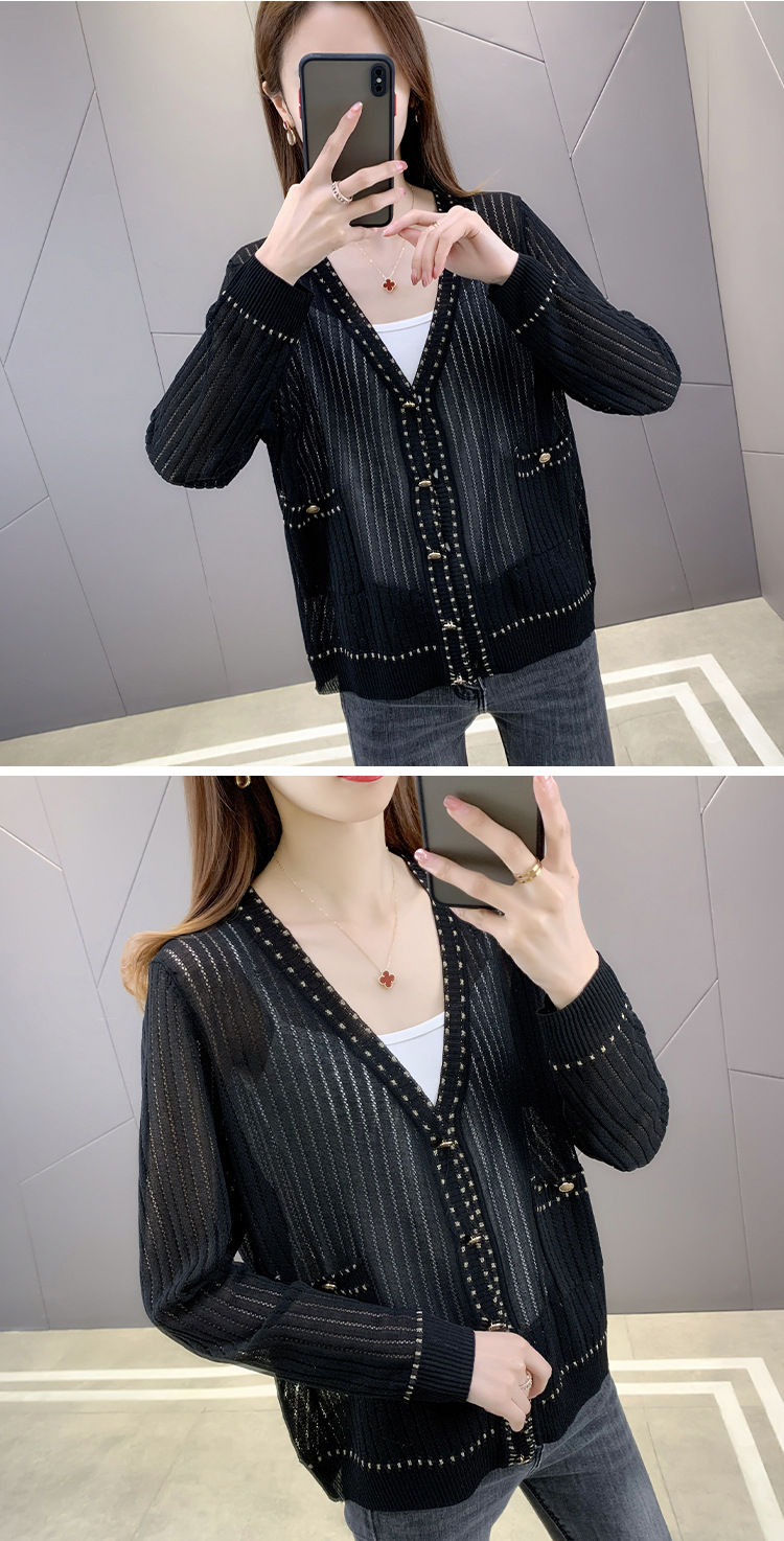 Áo Khoác Cardigan Dệt Kim Chống Nắng Cho Nữ | BigBuy360 - bigbuy360.vn