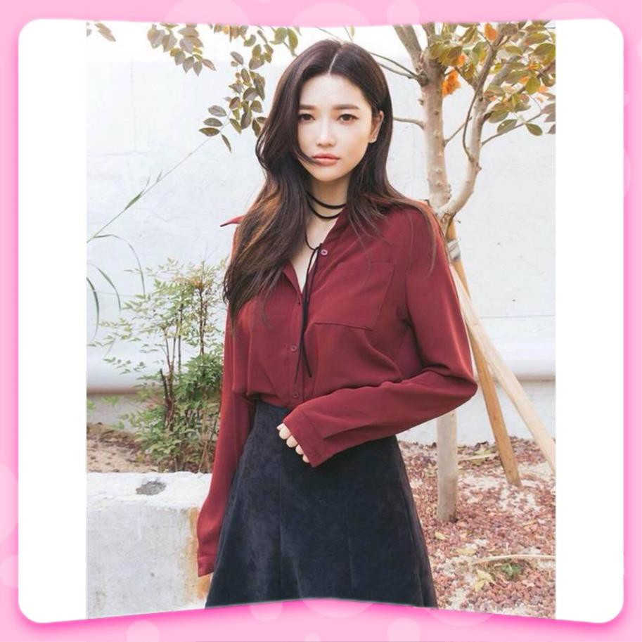 Đầm Nữ, Áo sơ mi nữ siêu xinh, áo sơ mi 1sở chất lụa đẹp nhiều màu V | BigBuy360 - bigbuy360.vn