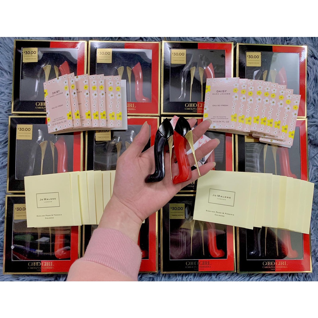 Nước Hoa Good Girl Carolina Herrera New York Tách Set Quyến Rũ - Ngọt Ngào Và Sang Trọng EDP 7ml