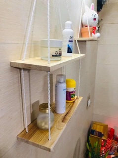 Kệ gỗ treo tường