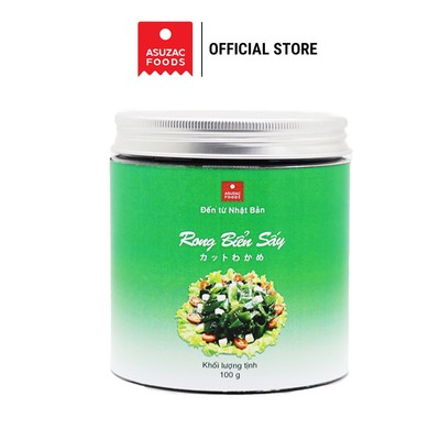 Rong biển nấu canh Asuzac (Wakame sấy) hũ 50g - 200g