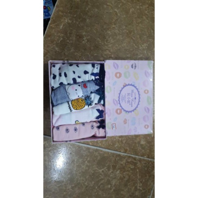 Sỉ - Hộp 5 quần lót cotton [BI &amp; CI]