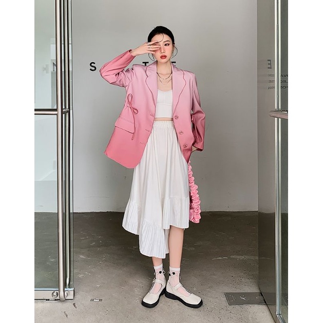 Od 2-3 tuần áo khoác vest dây nơ