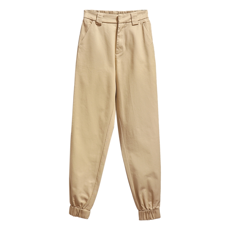 Quần Harem nữ màu trơn dáng rộng phong cách hip hop | BigBuy360 - bigbuy360.vn