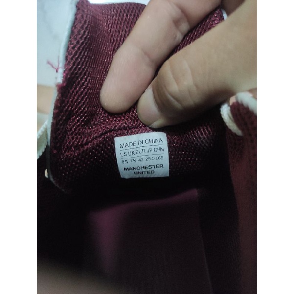 Giày da Manchester United. Size 42