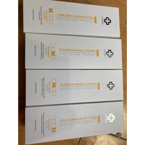 Bộ chăm sóc da cao cấp GoGreen chai lớn 1000ml