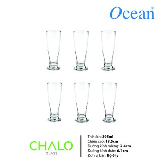 Ly Thuỷ Tinh Ocean Tiara Footed 395ml