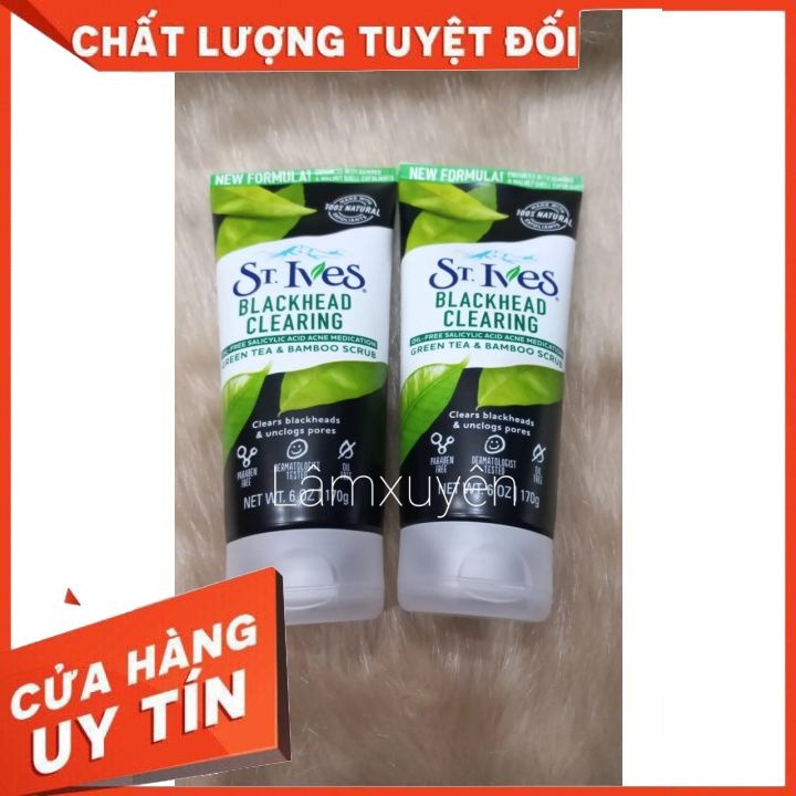 SỬA RỬA MẶT ST. LVES làm sạch bụi bẩn