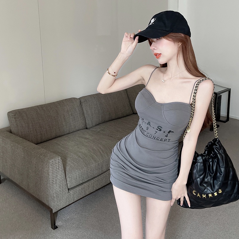 Đầm Hai Dây Ôm Dáng Gợi Cảm Dành Cho Nữ