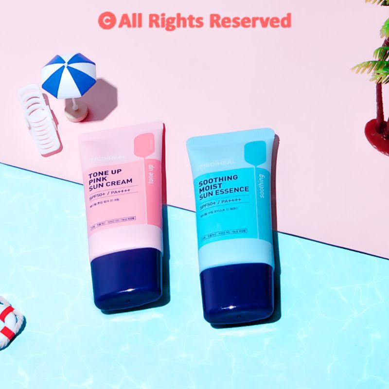 (DATE 20-04-2023) Kem Chống Nắng Trắng Da Mediheal TONE-UP PINK SUN CREAM