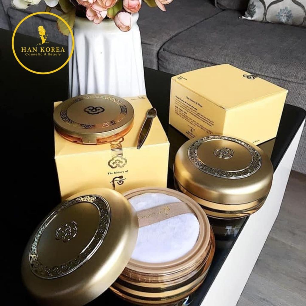 Phấn bột đông y kiềm dầu WHOO Mi Jewerly Powder - HÂN KOREA