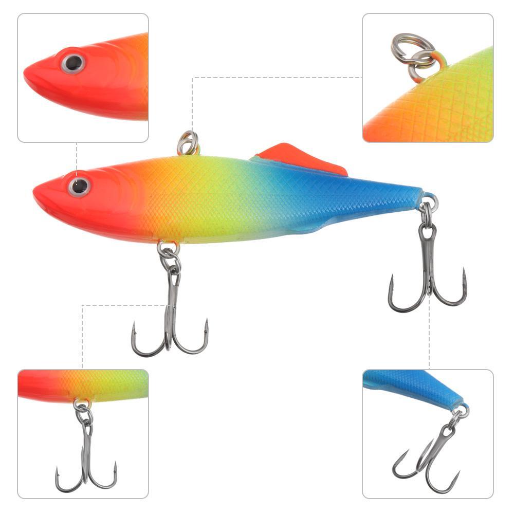 LET Mồi Câu Cá Giả Hình Bạch Tuộc Kèm Móc Câu