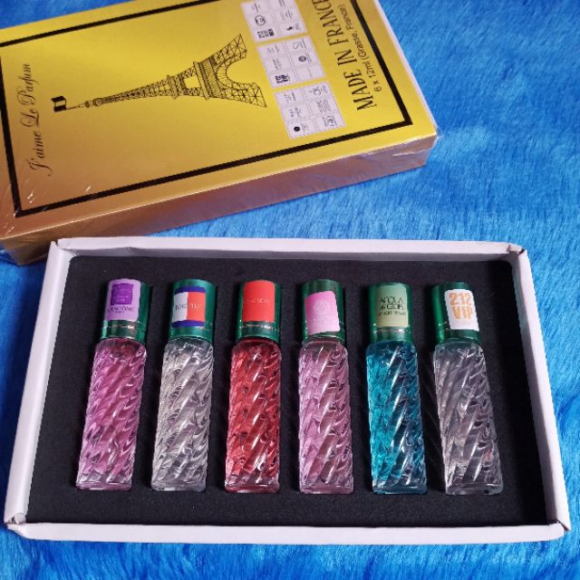 Combo 6 chai nước hoa tháp dạng lăn-mùi thơm-chai 20ml | Thế Giới Skin Care