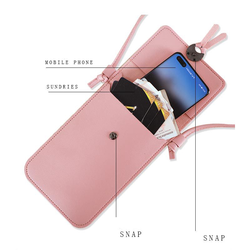 Túi đeo chéo trong suốt đựng điện thoại tiện lợi