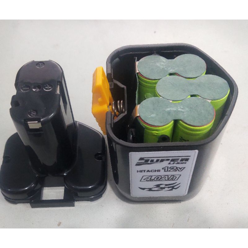 Pin 12V 3S2P 4000mAh dùng cho máy khoan vít Hitachi