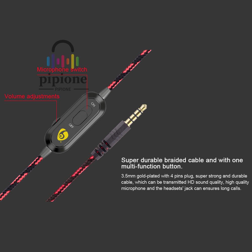 OVLENG Tai Nghe Trùm Đầu Chơi Game Xovleng Ov-P3 3.5mm Cho Ps4 / Phone / Laptop / Pc | BigBuy360 - bigbuy360.vn