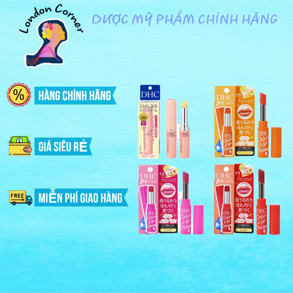 Son dưỡng môi DHC Lip Cream 1,5g