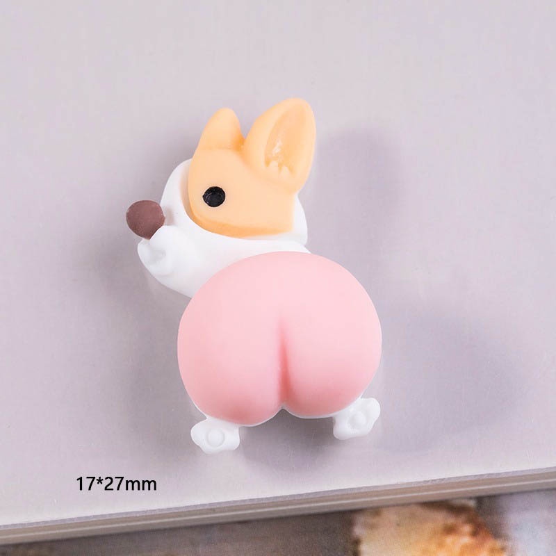 Miếng Dán Trang Trí Điện Thoại Họa Tiết Hoạt Hình Động Vật 3D Dễ Thương DIY