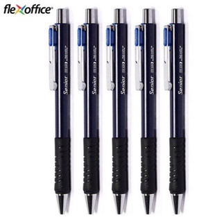 Viết mực Thiên Long Flexoffice FO-026, viết êm, mực ra đều liên tục, hộp bút bi 20 cây