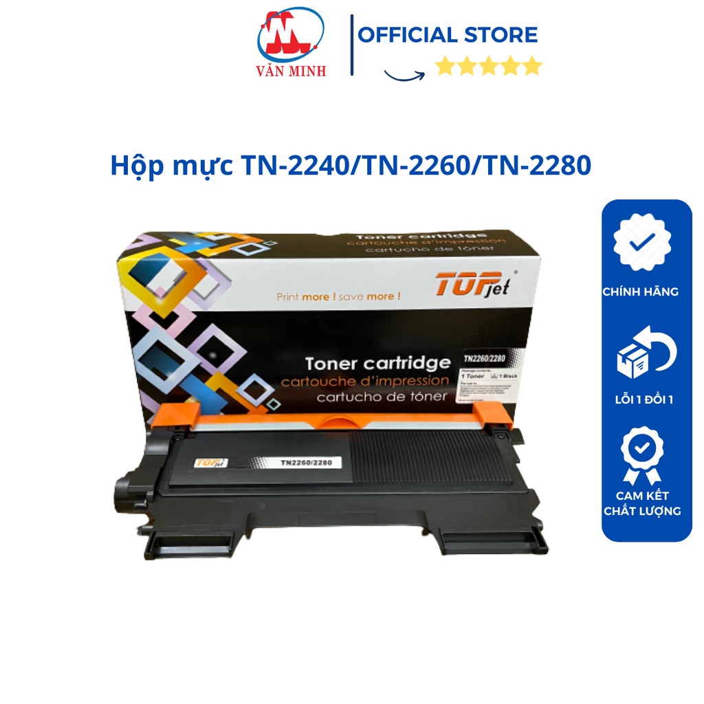 Hộp mực in Brother TN-2240/2260/2280 - HL 2130, 2220, 2230, HL2240D, 2250, 2250DN, 2270DW, 2280, 736
