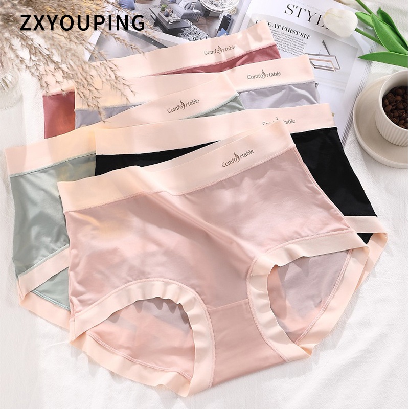 AOFEIQIKE AOFEIQIKE Quần Lót Lụa Lạnh Không Đường May Chất Lượng Cao Plus Size XL-3XL