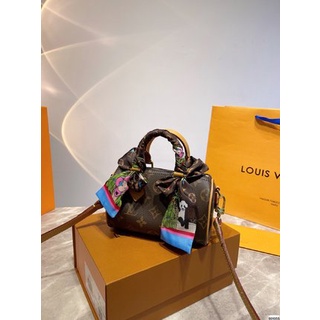 Lv Túi Xách Louis Vuitton Đeo Vai Thiết Kế Dây Bản Rộng Thời Trang Cá Tính Cho Nữ