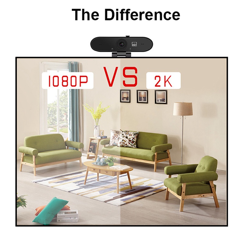 Webcam 2k Hd Có Micro Cho Máy Tính | BigBuy360 - bigbuy360.vn