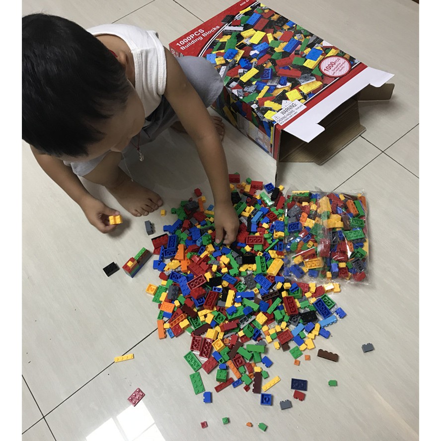 Bộ Lego 1000 Chi Tiết Cho Bé Trai - Đồ Chơi Sáng Tạo