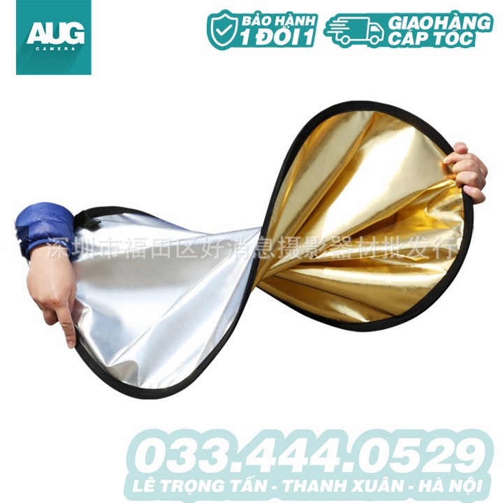 SIÊU RẺ | Tấm hắt sáng, tản sáng, Key phông xanh 60cm/80cm/110cm - AUG Camera Hà Nội - Reflector plate 5-in-1