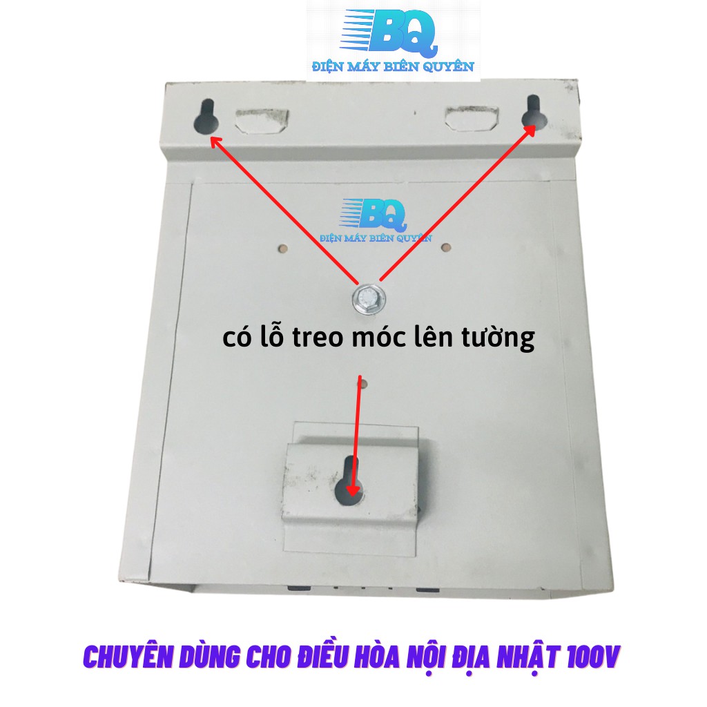 Biến áp đổi nguồn hạ áp 220 vôn ra 100 vôn 2kw chuyên dùng đồ nội địa nhật