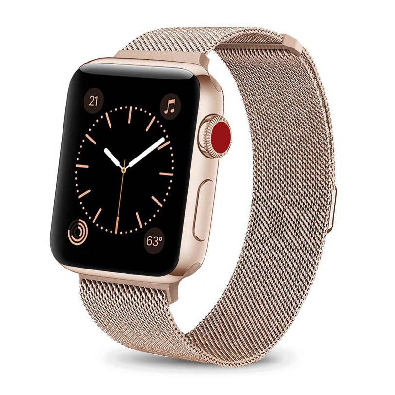 Dây Inox Milanese Cho ĐồNg Hồ apple 45mm 41mm 44mm 40mm 42mm 38mm 7 se 6 5 4 3