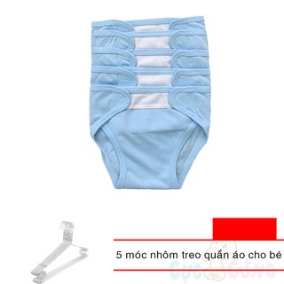 Tã vải dán Hello B&B Màu size S - 5 cái/bịch TẶNG 5 móc nhôm treo đồ bé