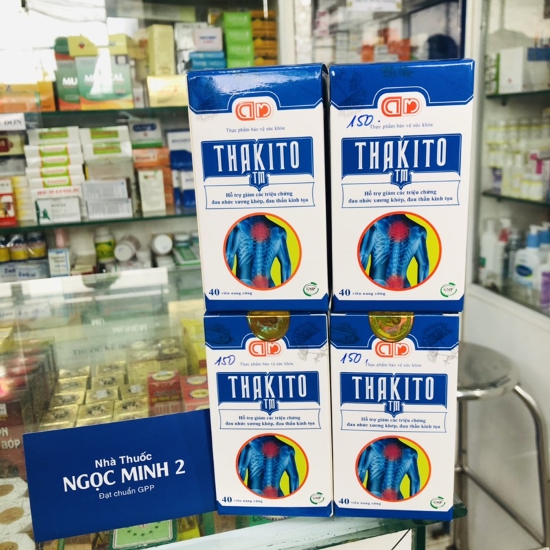 ✅ [Chính Hãng] Thakito hỗ trợ các triệu chứng đau nhức xương khớp, đau thần kinh toạ.