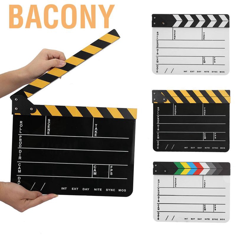 Bảng Clapper Board Dùng Để Quay Phim