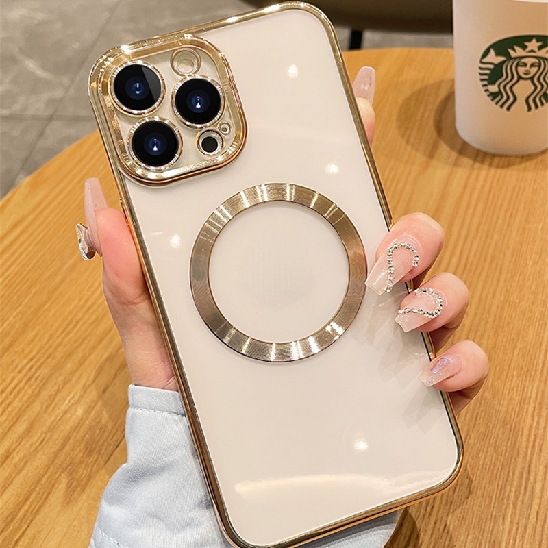 Ốp Điện Thoại iPhone 13 12 11 Pro max xr Silicon case ốp lưng điện thoại iphone 13 promax Mềm Bảo Vệ Ống Kính Camera Từ Tính Sang Trọng Dành Cho iPhone 11 Pro Max 13/12 Pro Max XR