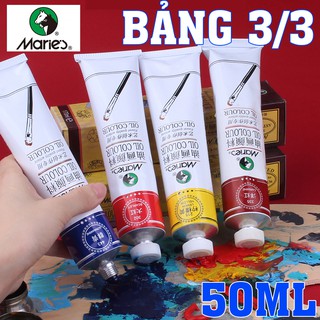 SƠN DẦU MARIES ĐỦ MÀU - TUÝP 50ML - Bảng 3/3