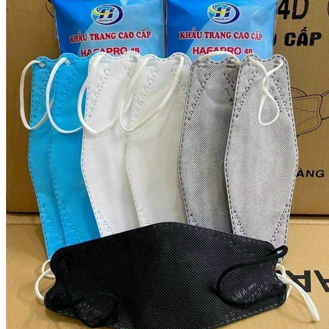 Khẩu Trang 4D KF94 Hafapro Túi 10 Cái