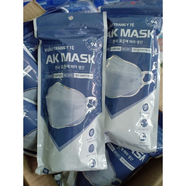 Khẩu trang AK Mask KF94 - 4 Lớp Kháng khuẩn Công nghệ Hàn Quốc