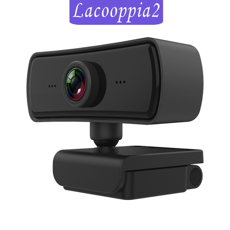 [LACOOPPIA2] Digital 1440P HD Webcam 2K USB 2.0 Camera Cam Video Recording Built-in Mic