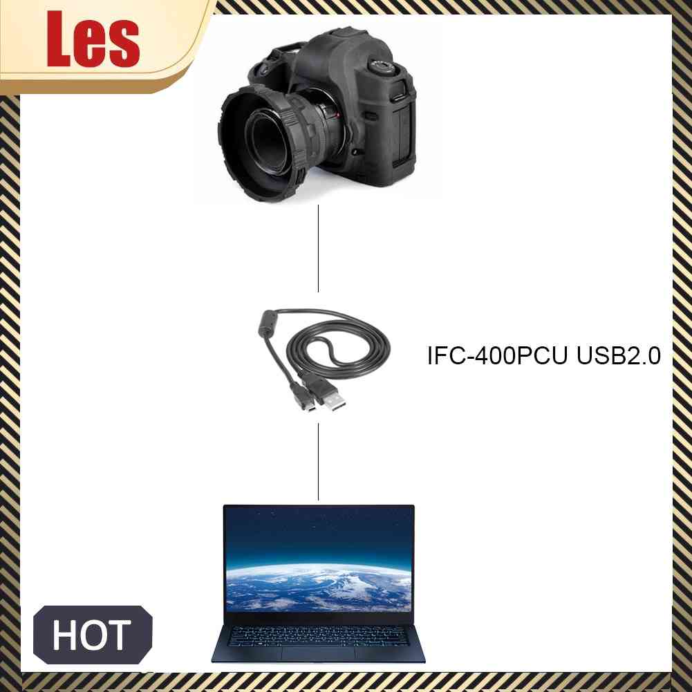 Cáp Sạc IFC-400PCU Mini USB2.0 Cho Dòng Máy Ảnh Canon