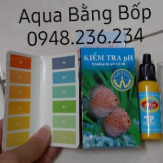 Dung dịch kiểm tra pH cho bể cá cảnh