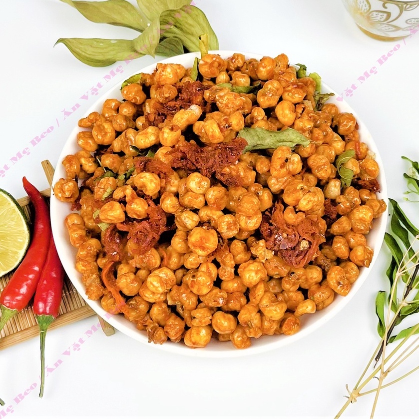 Bắp Rim Sấy Khô Bò Sợi Lá Chanh Shop Mẹ Beo