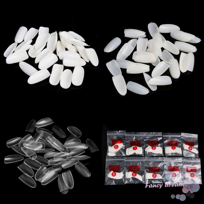 Set 500 móng giả chuyên dùng trong trang trí móng nghệ thuật