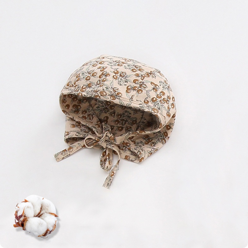 Mũ Cotton In Họa Tiết Đáng Yêu Dành Cho Bé 0-24 Tháng Tuổi