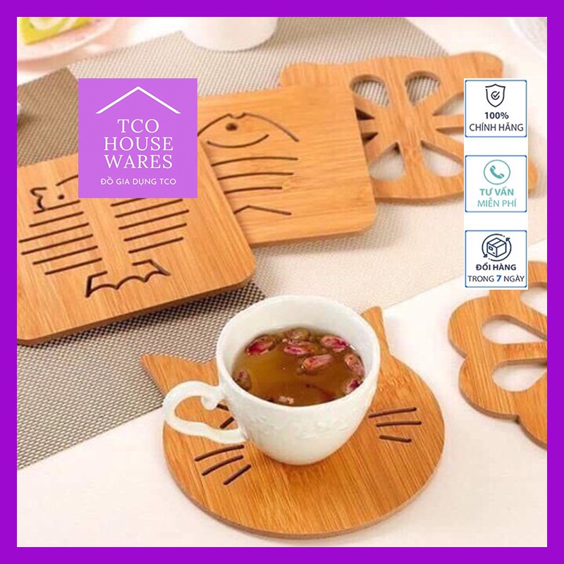 Tấm gỗ lót nồi siêu tiện dụng