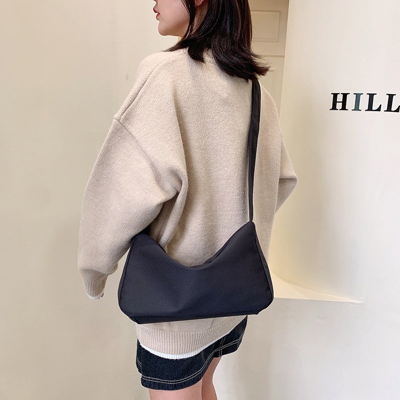 Túi Đeo Vai Có Khóa Kéo Phong Cách Hàn Quốc Thời Trang Mới Cho Nữ