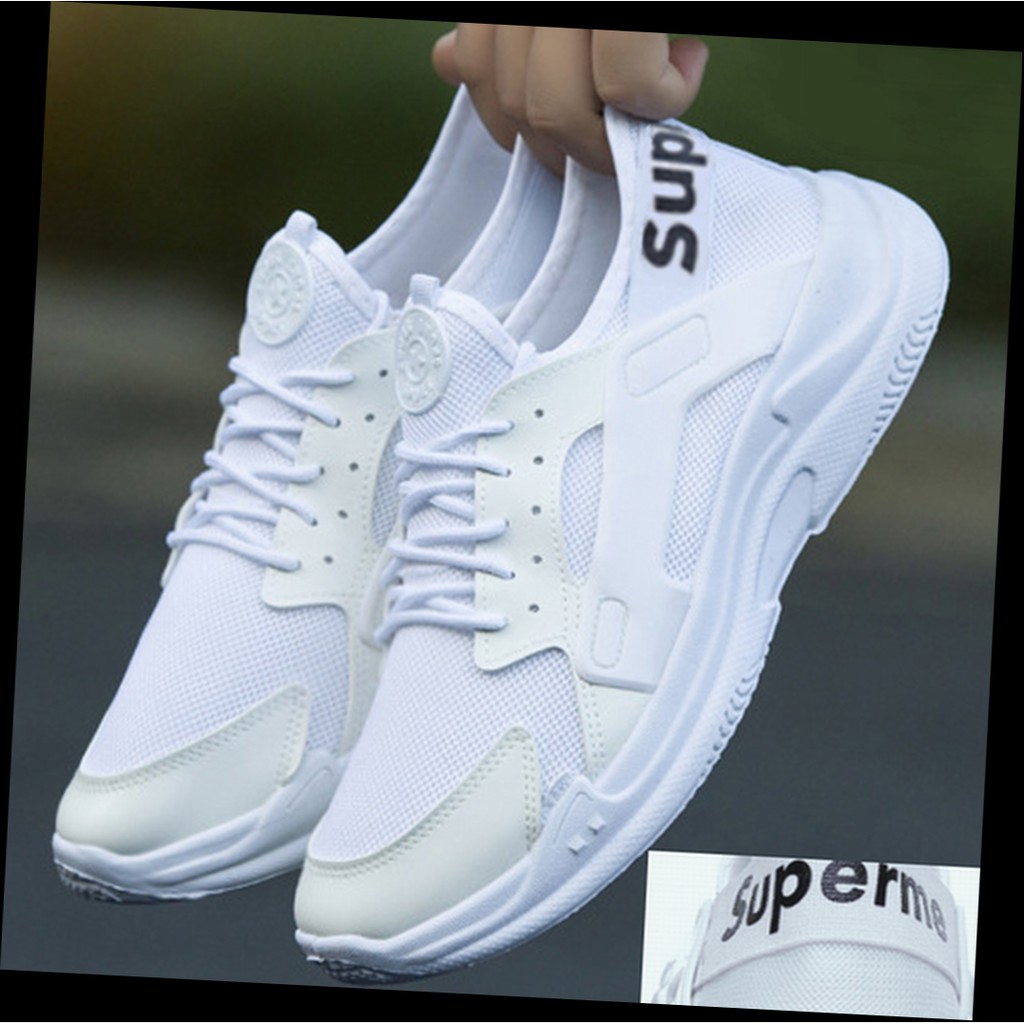 (Ảnh thật) Giày nam, giày thể thao nam xám trẻ trung, bền bỉ | BigBuy360 - bigbuy360.vn