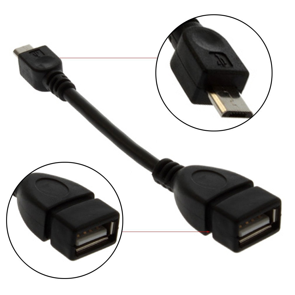 Cáp Chuyển Đổi Dữ Liệu Usb Sang Micro Usb 5 Pin Tiện Dụng