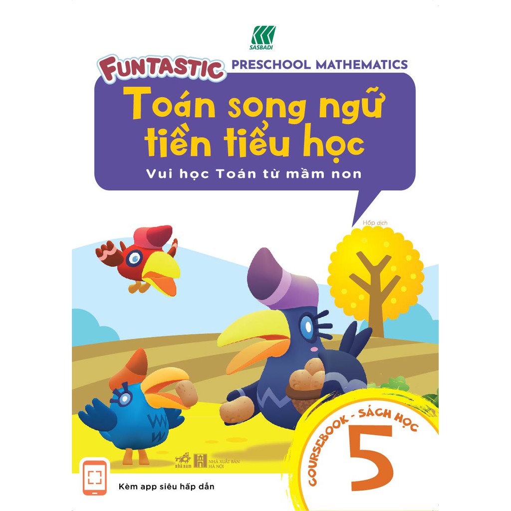 Sách - Toán Song Ngữ Tiền Tiểu Học - Sách học 5